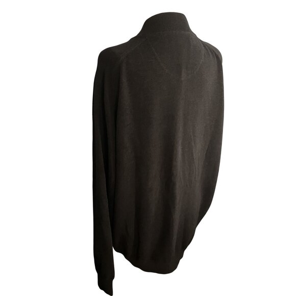 Fynch-Hatton XL Supersoft Cotton Full-Zip Cardigan Sweater - Picture 2 of 5